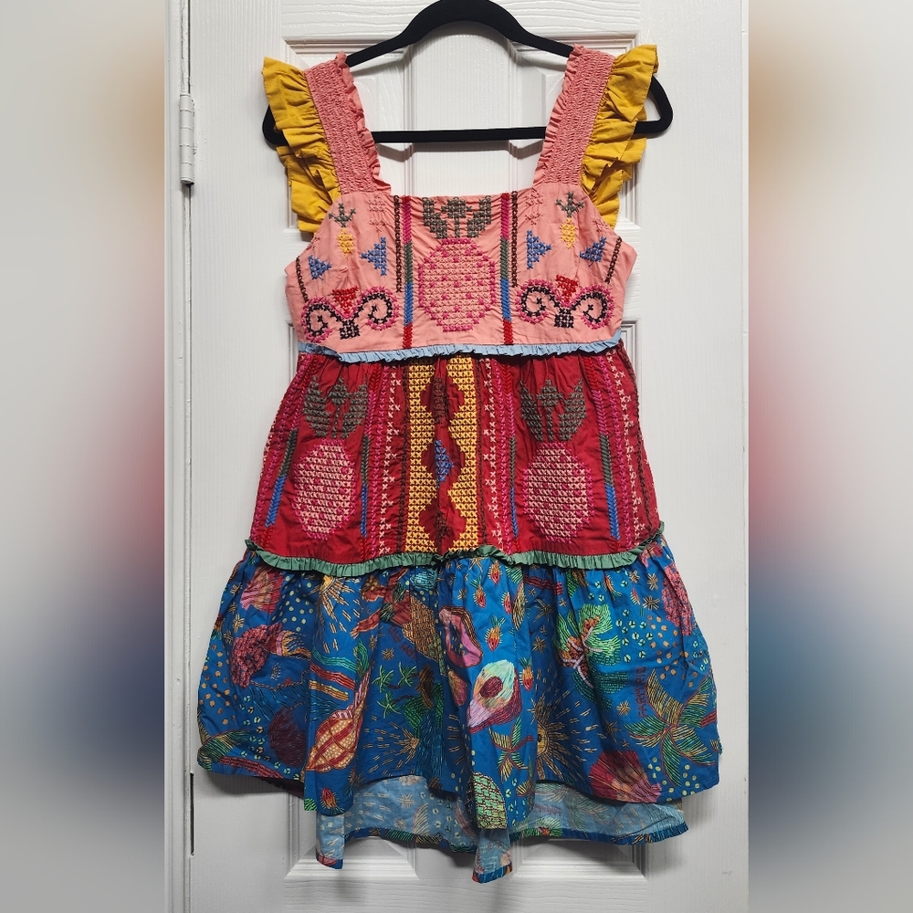 FARM Rio Colorblock Mini Dress, Size XS - Picture 4 of 12